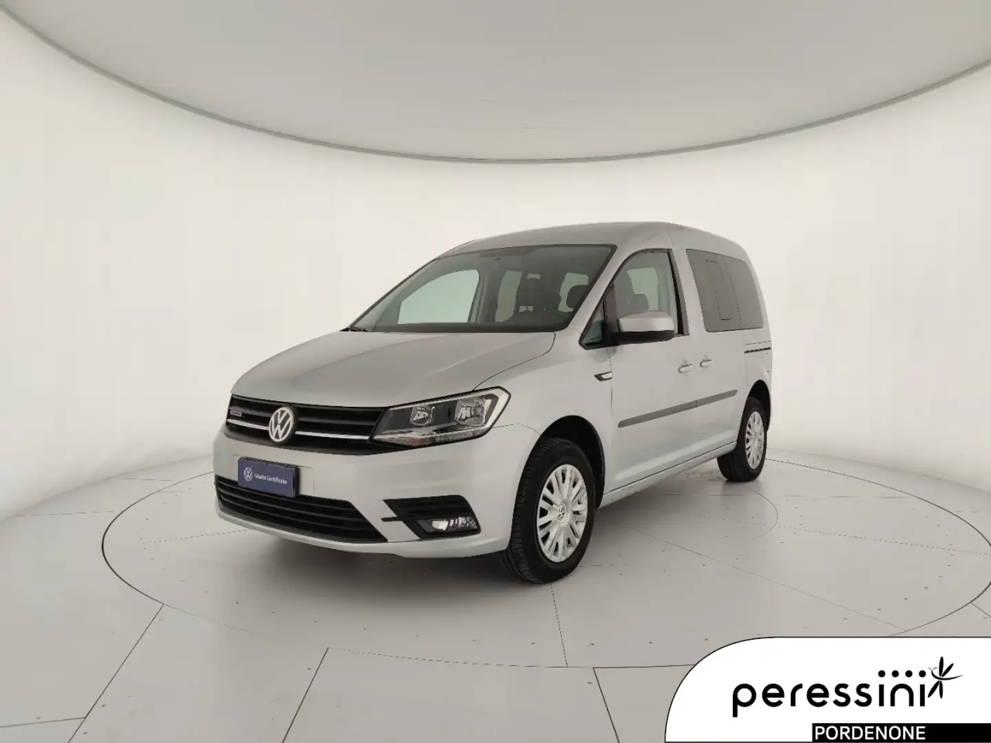 Volkswagen Caddy 1.4 TGI 110 CV PLUS DSG E6 Srebrny - 1