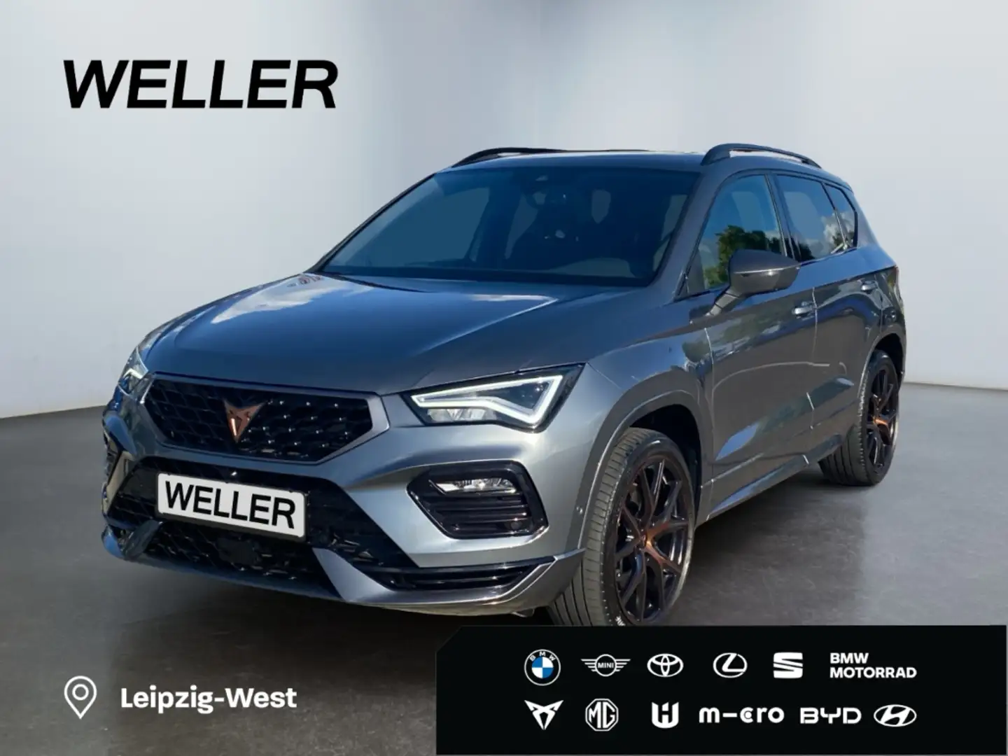 CUPRA Ateca 2.0 TSI 4Drive DSG *AHK*Pano*360*Beats*SHZ* Grau - 1