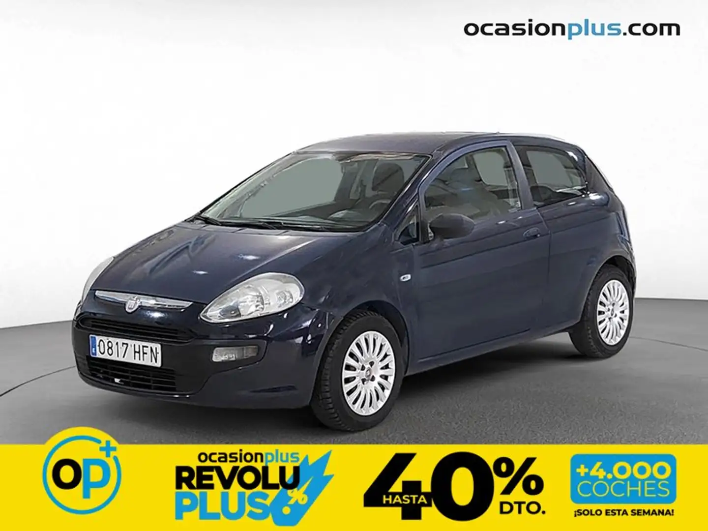 Fiat Punto Evo 1.3Mjt Active S&S Azul - 1