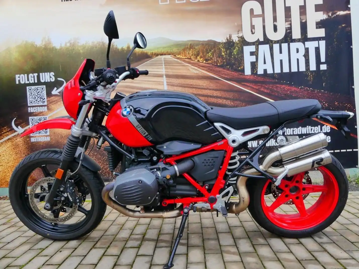 BMW R nineT Urban G/S  *Custom* mit Sportauspuff! Fekete - 1