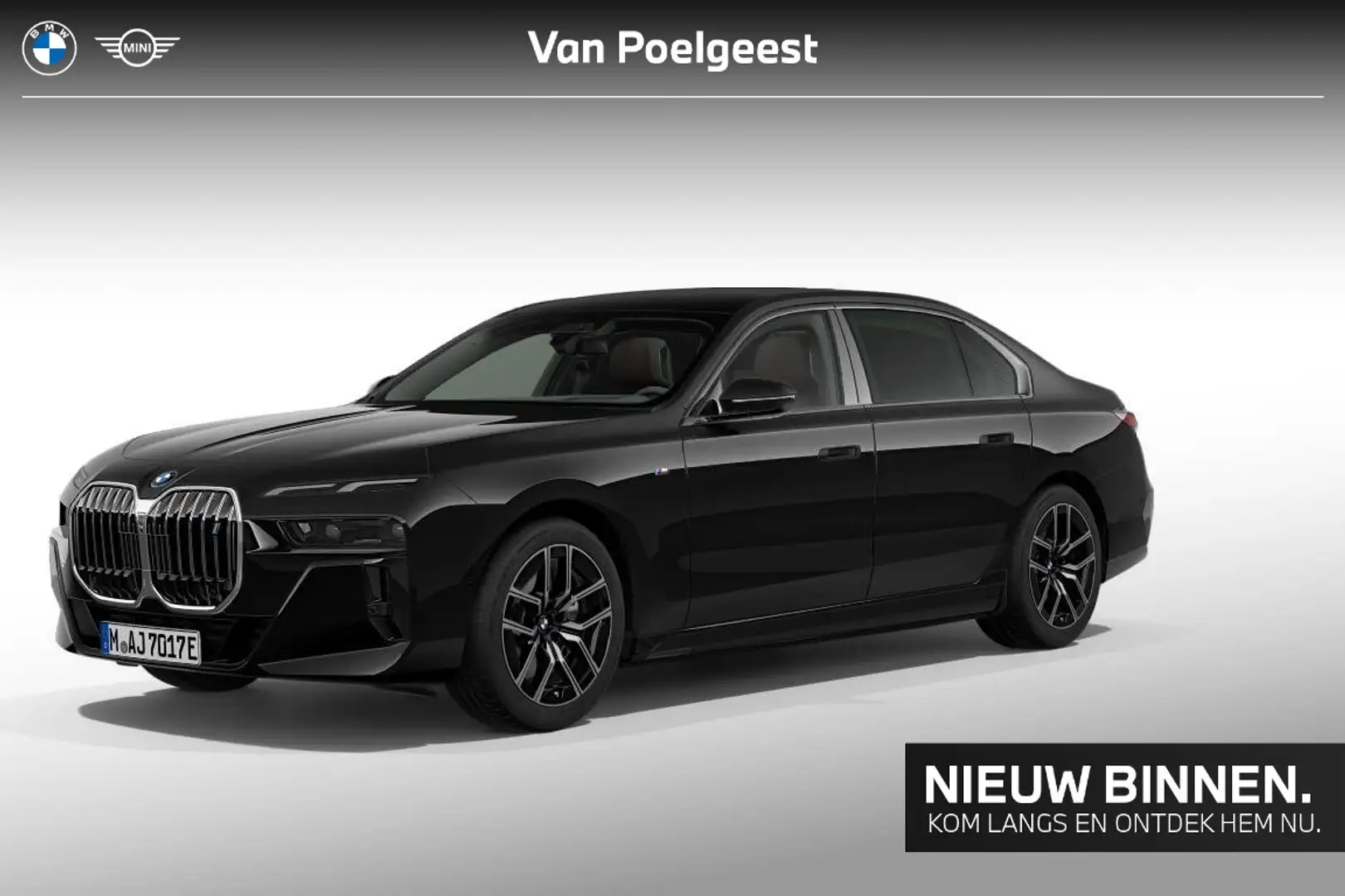 BMW i7 xDrive60 106 kWh Zwart - 1