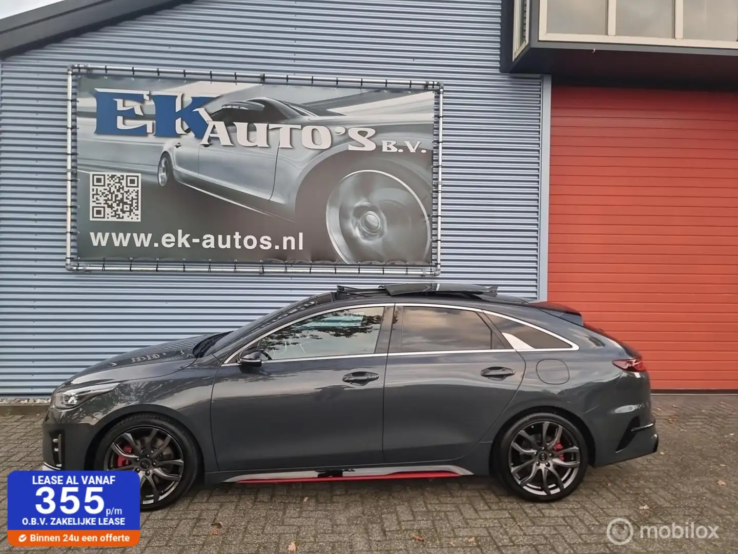 Kia ProCeed / pro_cee'd 1.6 T-GDI GT Sport 205pk Automaat. Alle opties. Gris - 1