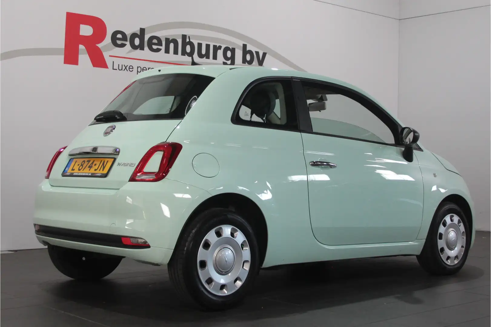 Fiat 500 1.0 Hybrid Pop - Airco / DAB radio / Limiter Grün - 2