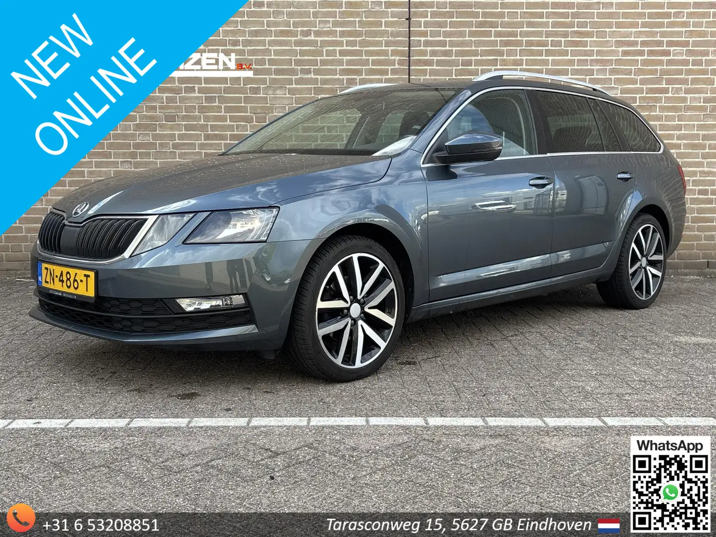 Skoda Octavia Combi 1.0 TSI Greentech Ambition Business | € 7.20 Grijs - 1