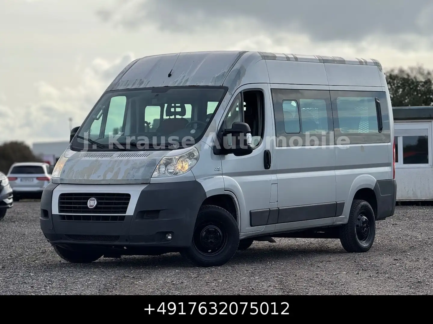Fiat Ducato 33 120 Hochr.-Kombi 9 Sitze Stdhzg Grau - 1