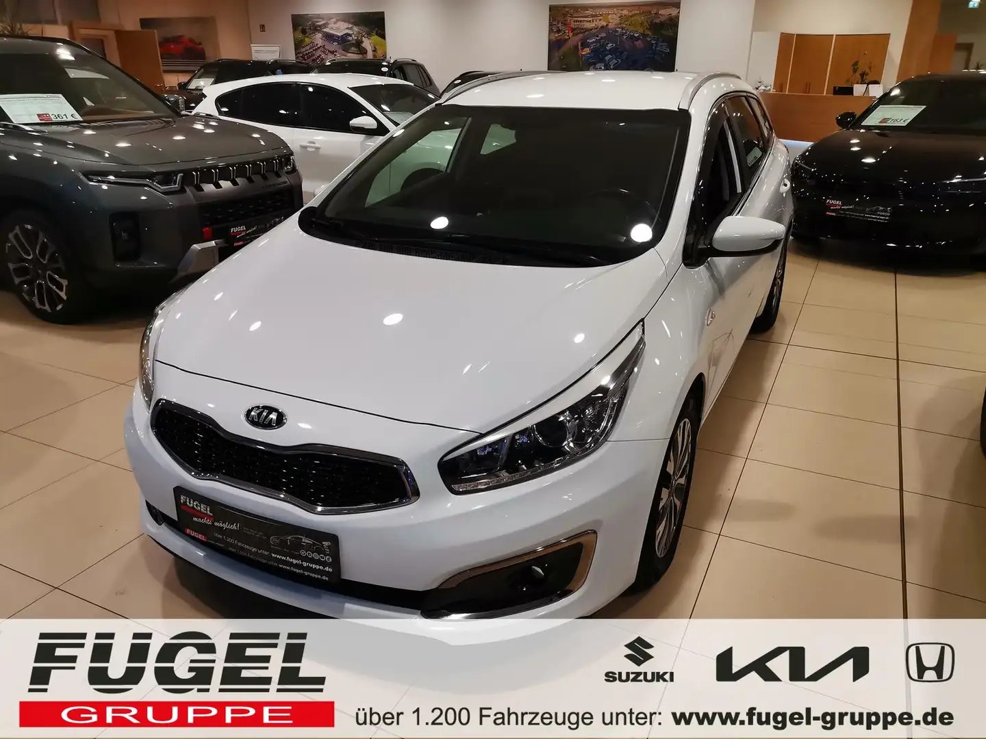 Kia Ceed SW / cee'd SW 1.6 CRDi Dream Team AHZV|SHZ|Klimaaut. Weiß - 1