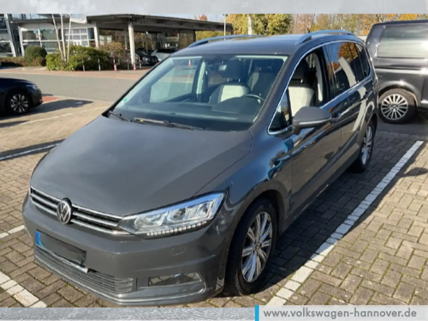 Volkswagen Touran 2.0 TDI Highline Navi LED ACC AHK CAM PDC Gris - 2