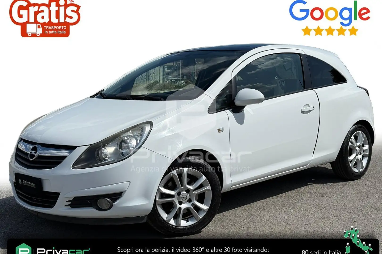 Opel Corsa Corsa 1.3 CDTI 90CV 3 porte Sport Bianco - 1