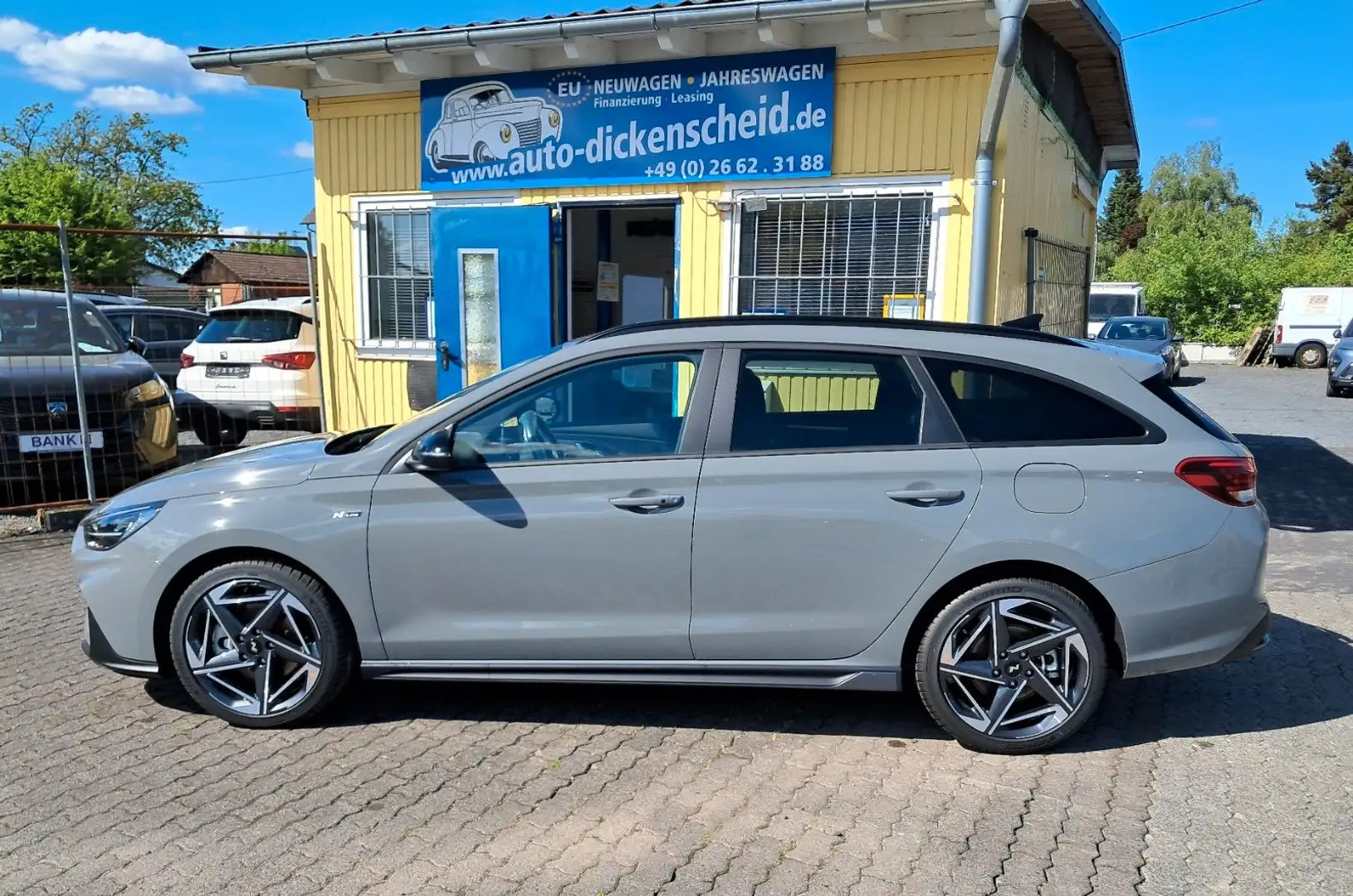 Hyundai i30 MJ25-KOMBI 1.5T-48V N-LINE+LED-SHZ-LHZ-NAVI- Grau - 1
