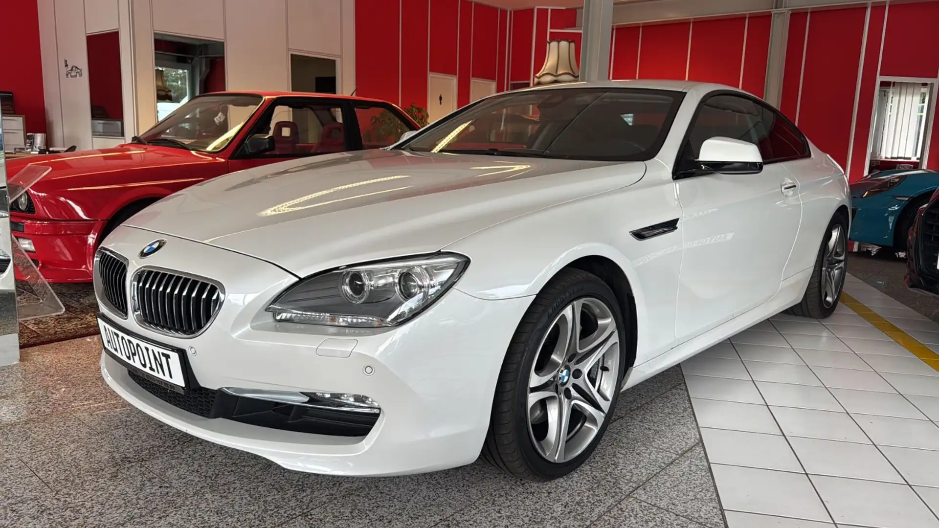 BMW 640 d xDrive Headup Liebhaberstück nur 55tsd km Weiß - 1