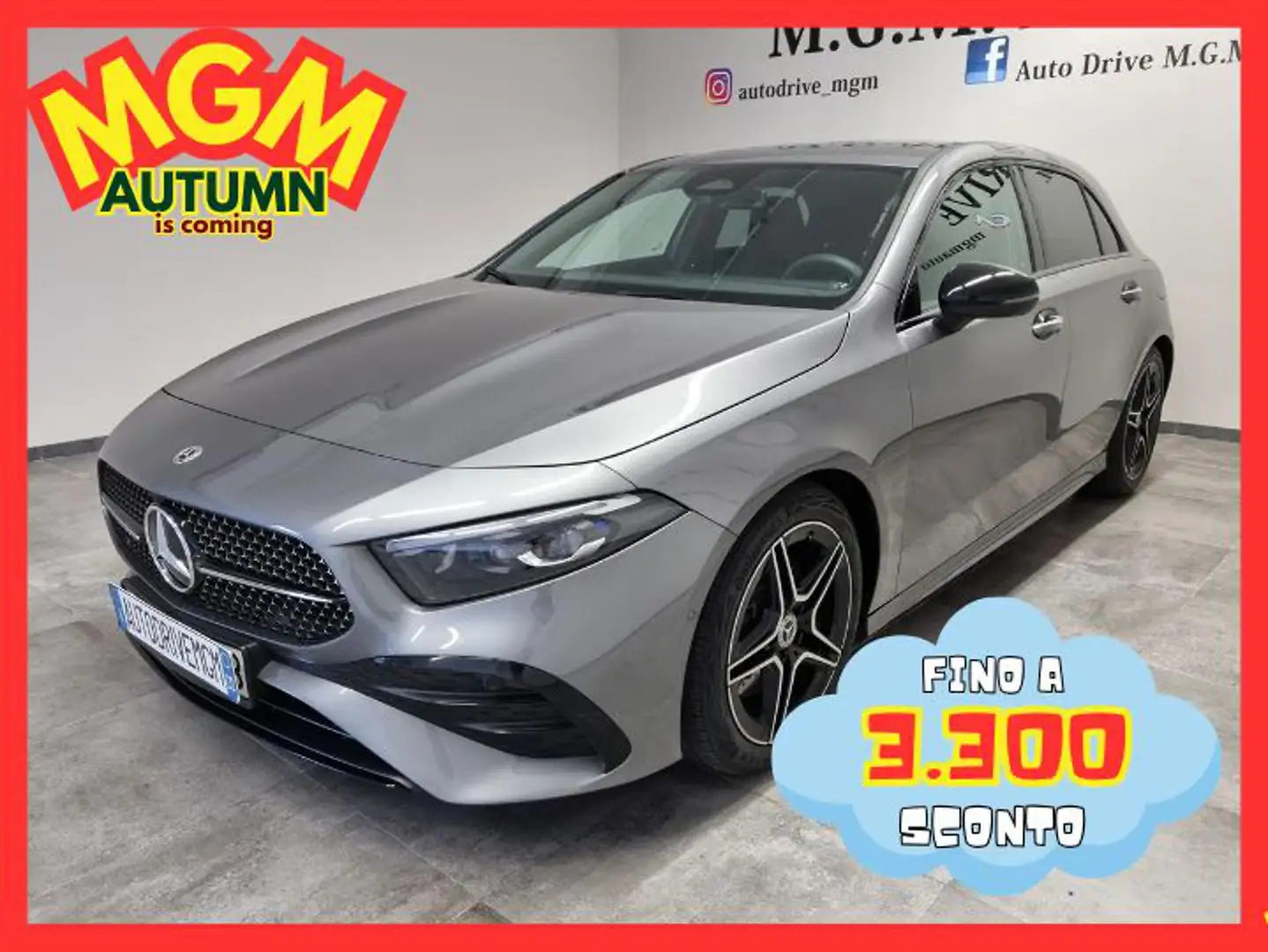 Mercedes-Benz A 220 Automatic 4Matic AMG Line Premium 204 CV Gri - 1