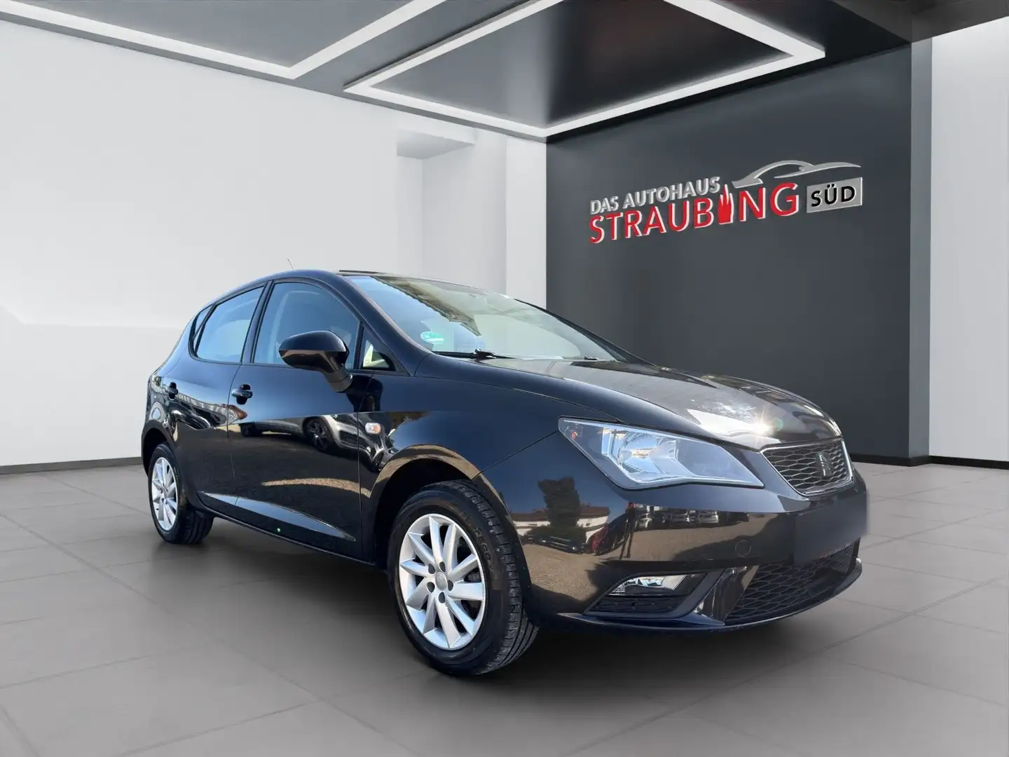 SEAT Ibiza 1.2 TSI Reference *KLIMAAU*ALU*EURO5*95TKM Schwarz - 1