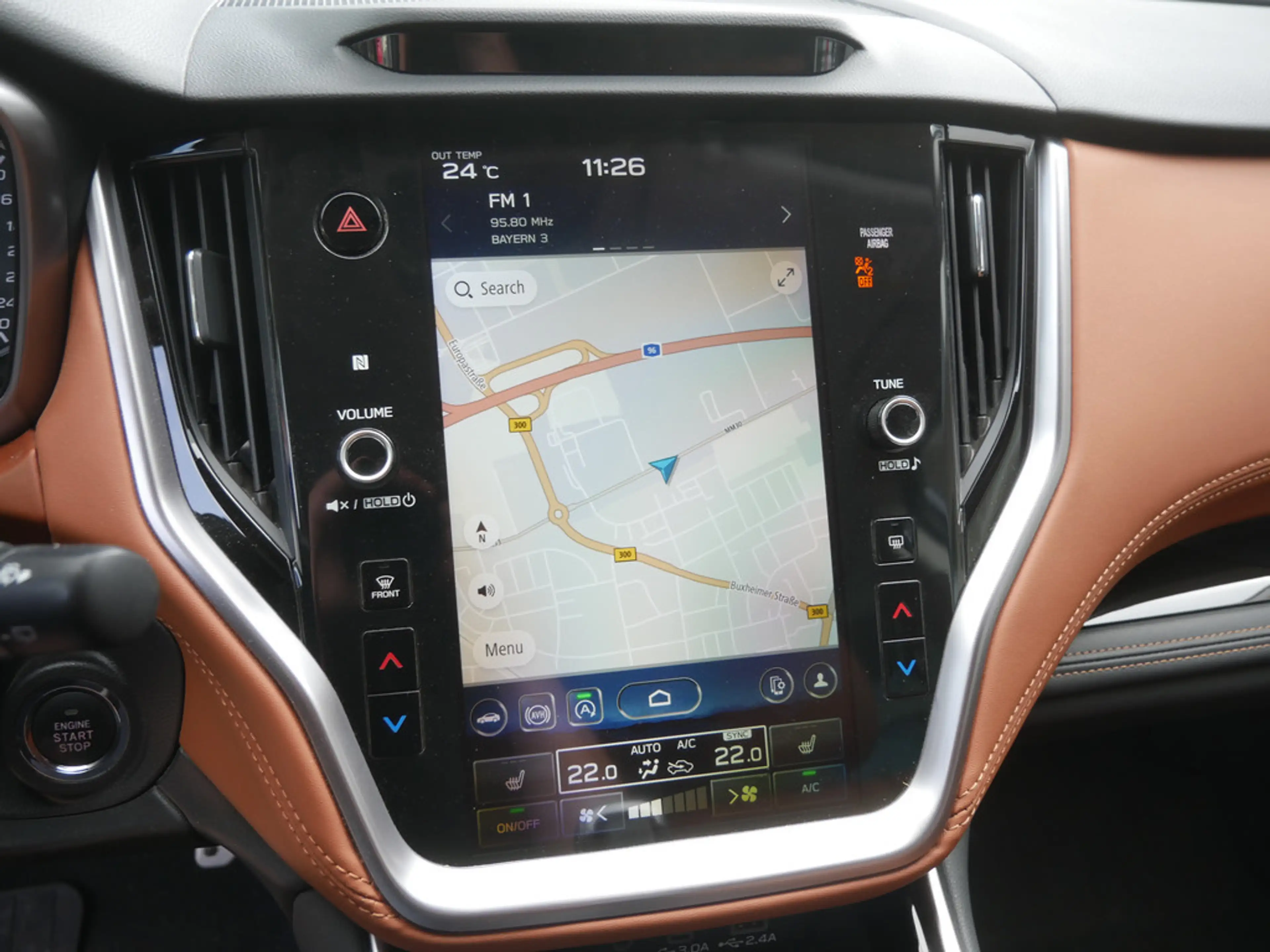 Subaru OUTBACK 2.5i Platinum HGSD NAVI AHK ACC LED — photo 15