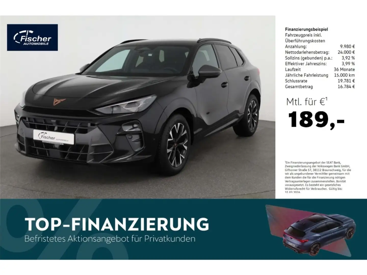 CUPRA Terramar 1.5 eTSI Schwarz - 1
