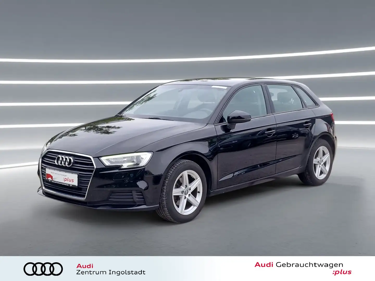 Audi A3 Sportback 30 g-tron S tronic NAVI 2x PDC Xenon Negro - 2