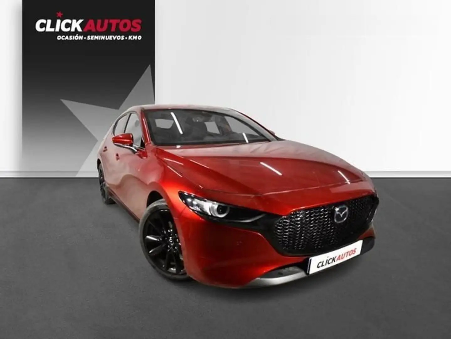 Mazda 3 2.0 e-SkyactivX 186CV MHEV Zenith Rojo - 2
