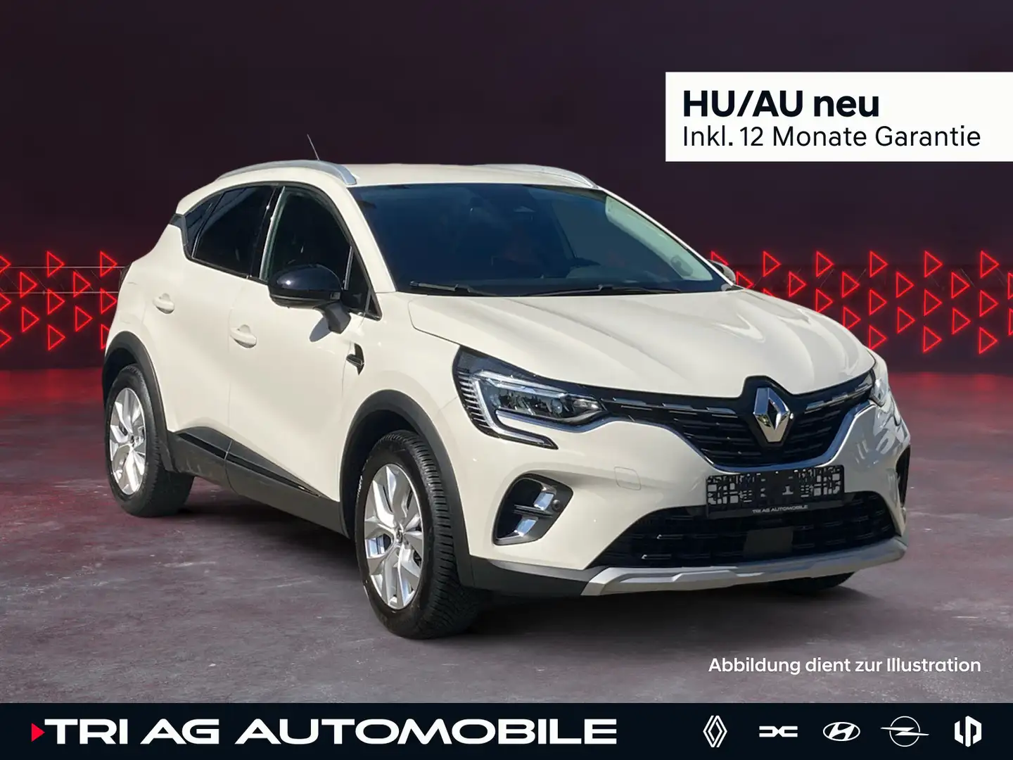 Renault Captur INTENS TCe 100 LPG GJR SHZ City-Komfort-P Blanc - 1