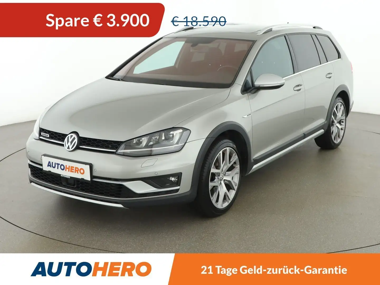 Volkswagen Golf 2.0 TDI 4Motion BlueMotion *XENON*PANO*ACC*CAM* Grijs - 1