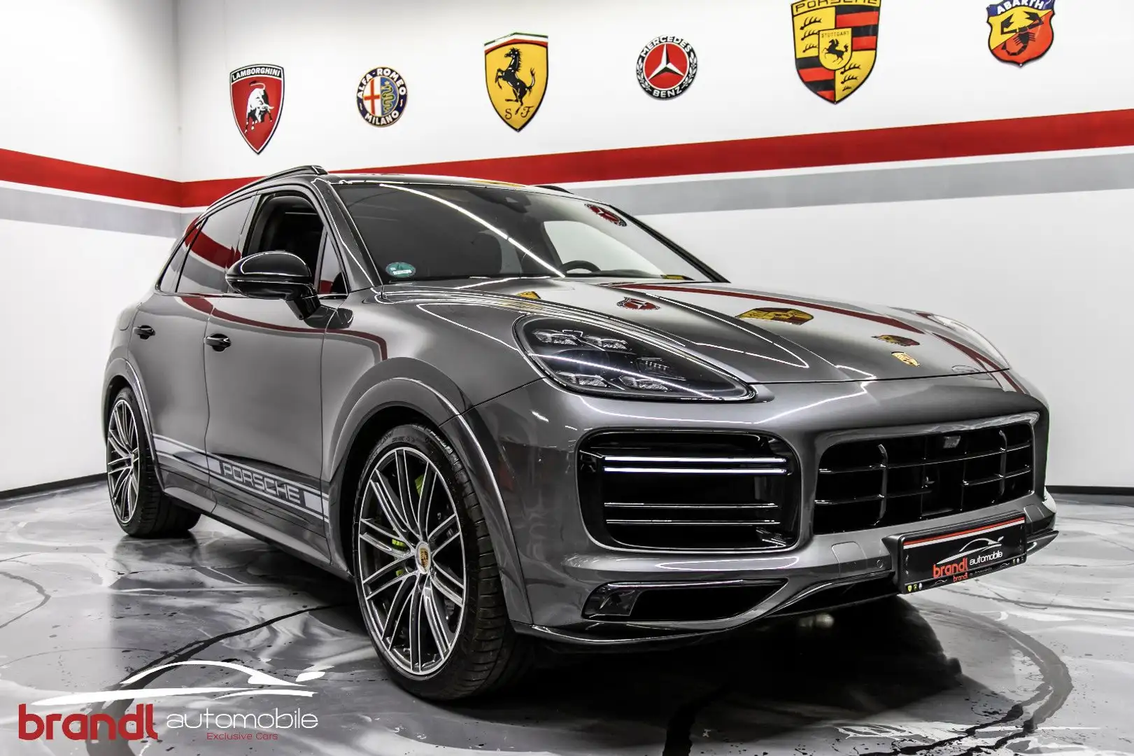 Porsche Cayenne Turbo S E-Hybrid / DE/ 1t/ 60k Ausst. Grau - 2