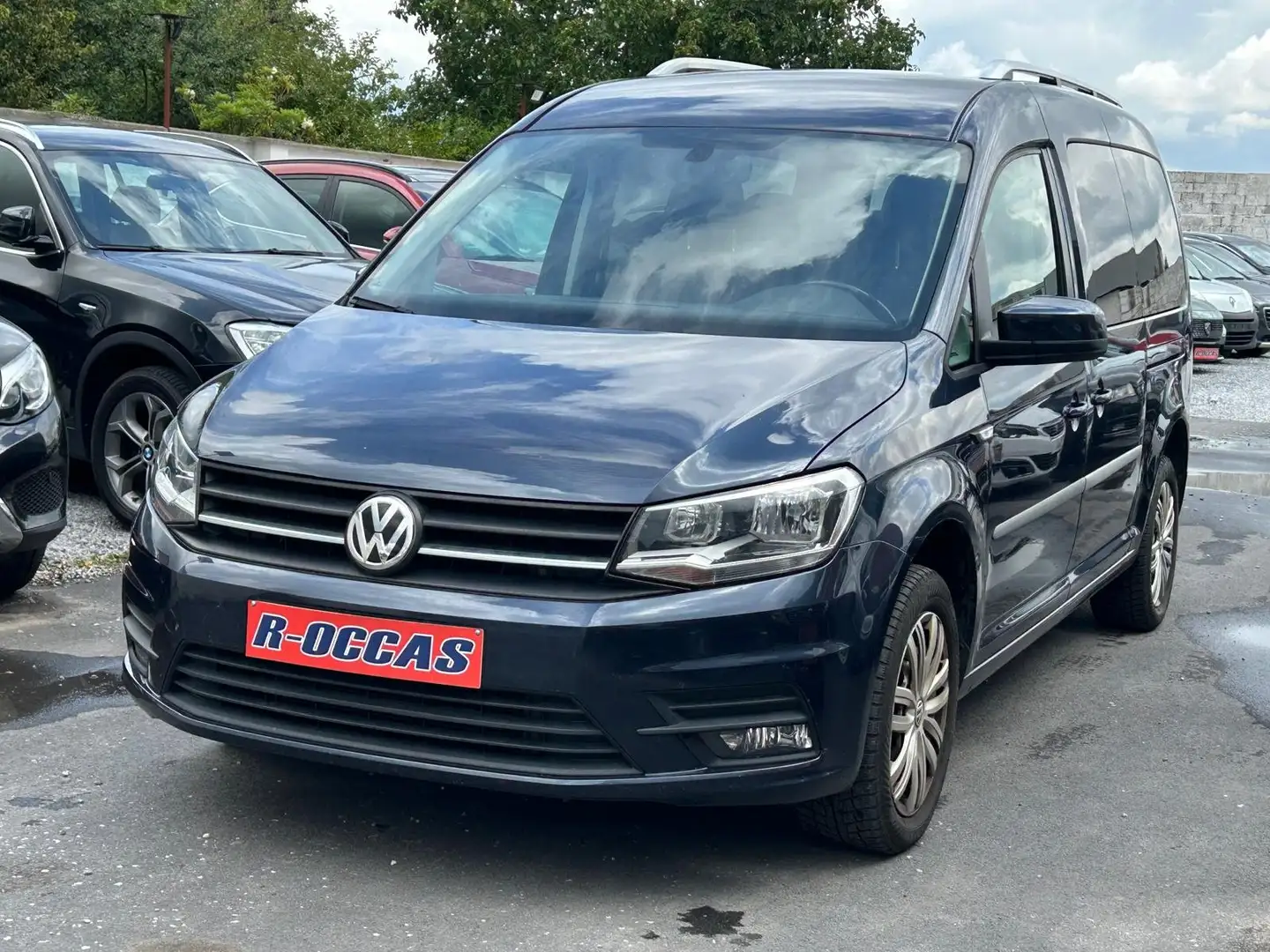 Volkswagen Caddy Caddy MAXI 2.0 TDi 7pl NAVIGATION Blauw - 1