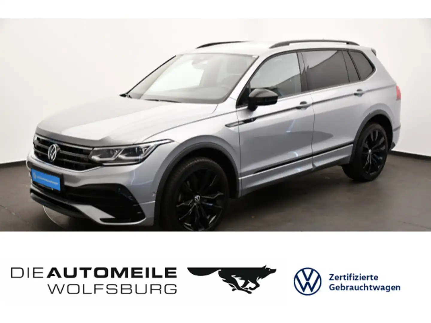 Volkswagen Tiguan Allspace 2.0 TSI 4MDSG R-Line AHK/ACC/Mul Silber - 1