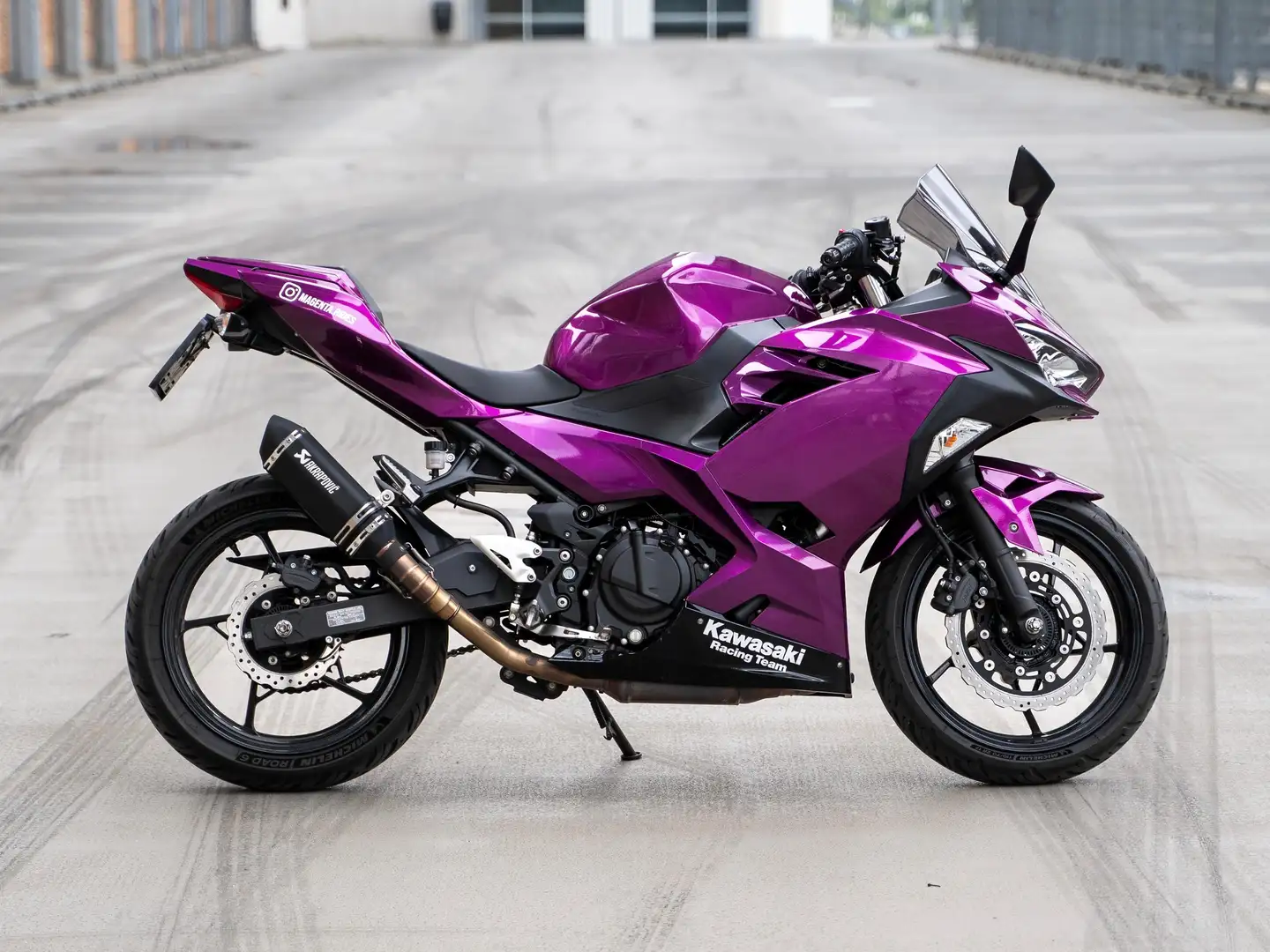 Kawasaki Ninja 400 Fialová - 1