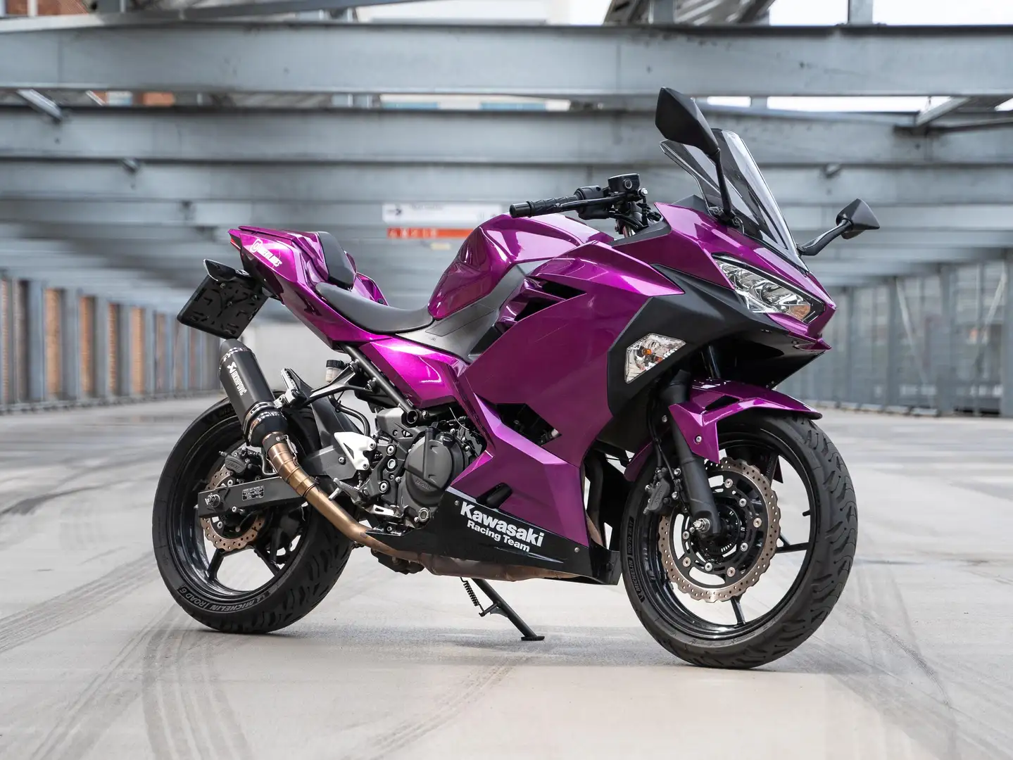 Kawasaki Ninja 400 Fialová - 2