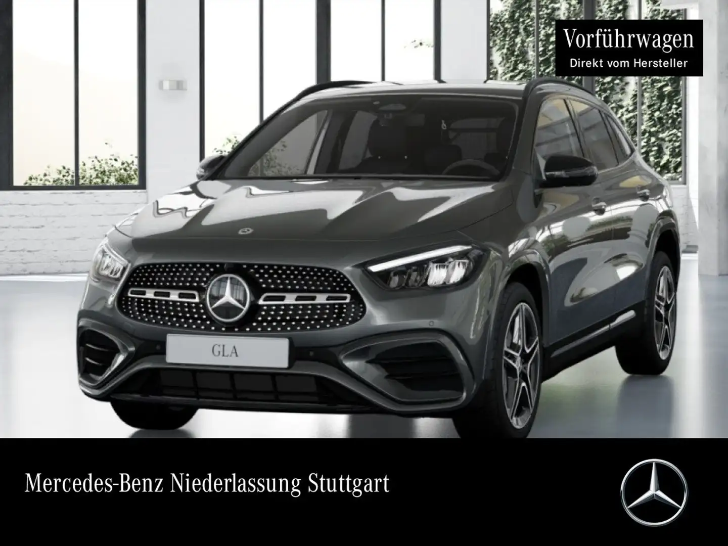 Mercedes-Benz GLA 200 AMG+NIGHT+360°+AHK+LED+19"+TOTW+KEYLESS Grau - 1