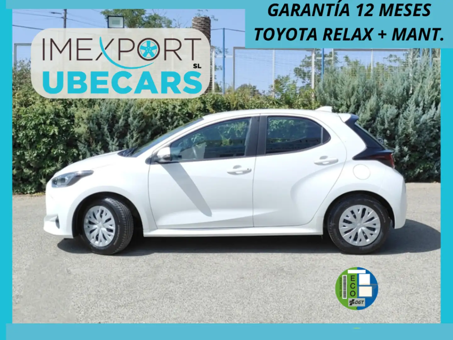 Toyota Yaris 120H 1.5 Business Plus Bianco - 1
