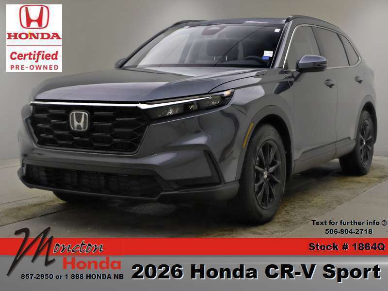 Gray 2026 Honda CR-V SUV / Crossover  Automatic