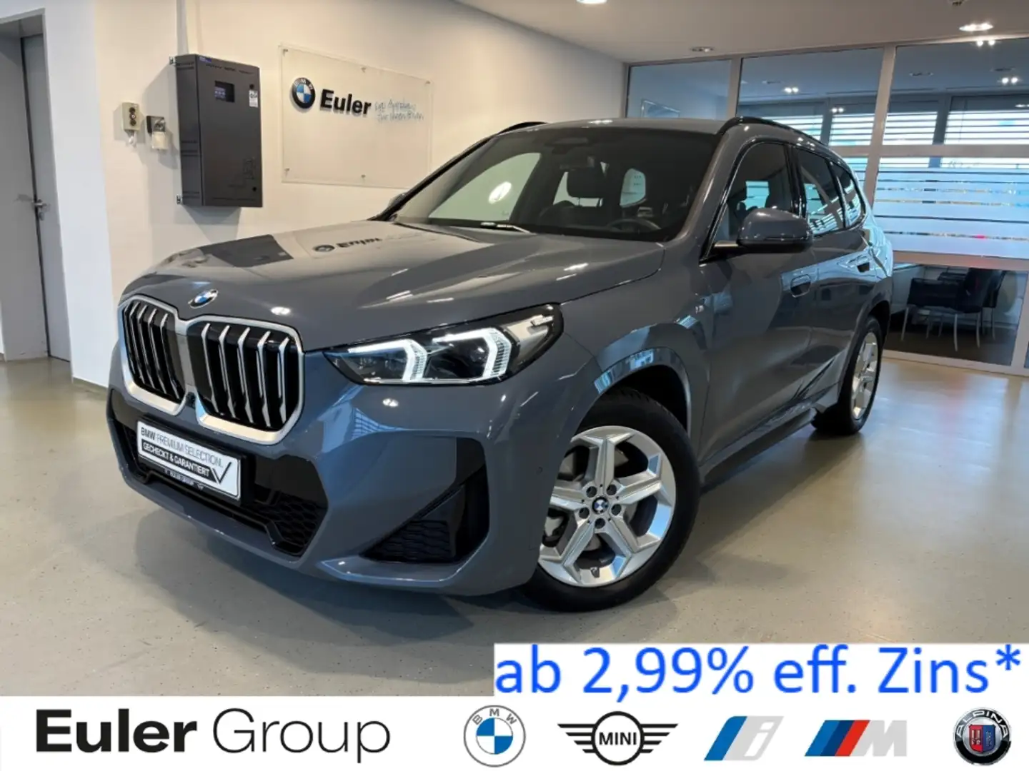 BMW X1 xDrive23d M Sport H/K HUD Prof.+Comf.Pak. Aktivsit Grau - 1