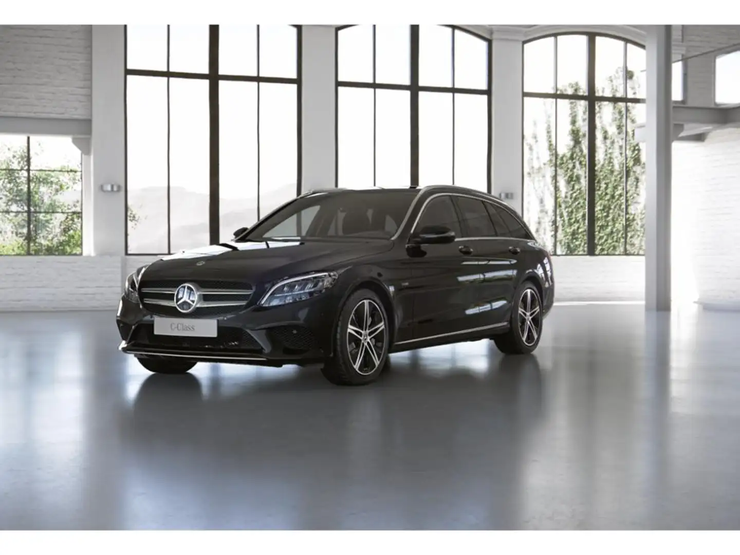 Mercedes-Benz C 300 de AVANTGARDE+AHK+DISTRON+Navi+LED+Kam+PDC Schwarz - 2