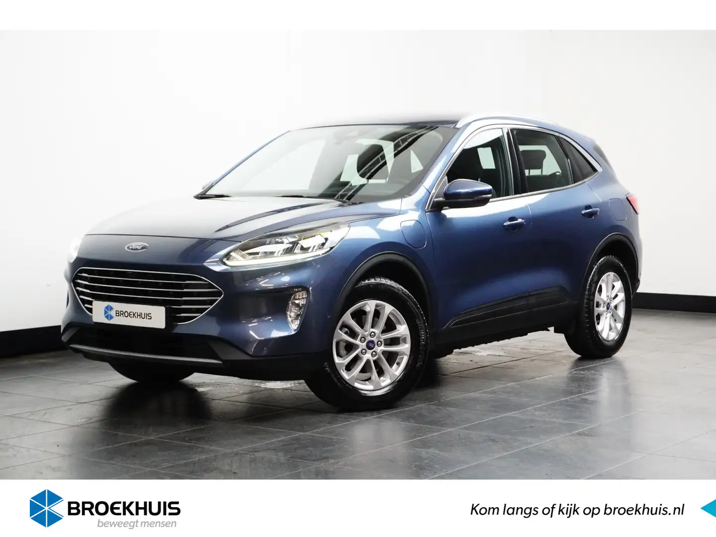 Ford Kuga 2.5 PHEV Titanium | Adapt. Cruise | Camera V+A | W Blauw - 1