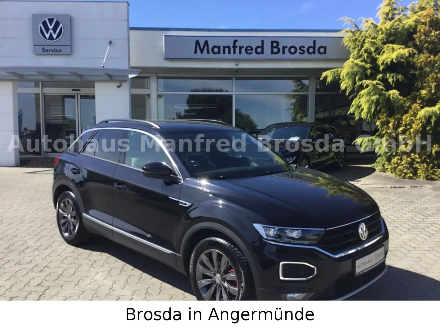Volkswagen T-Roc Sport 4Mot KAM AHZ GJR NAV Zwart - 1
