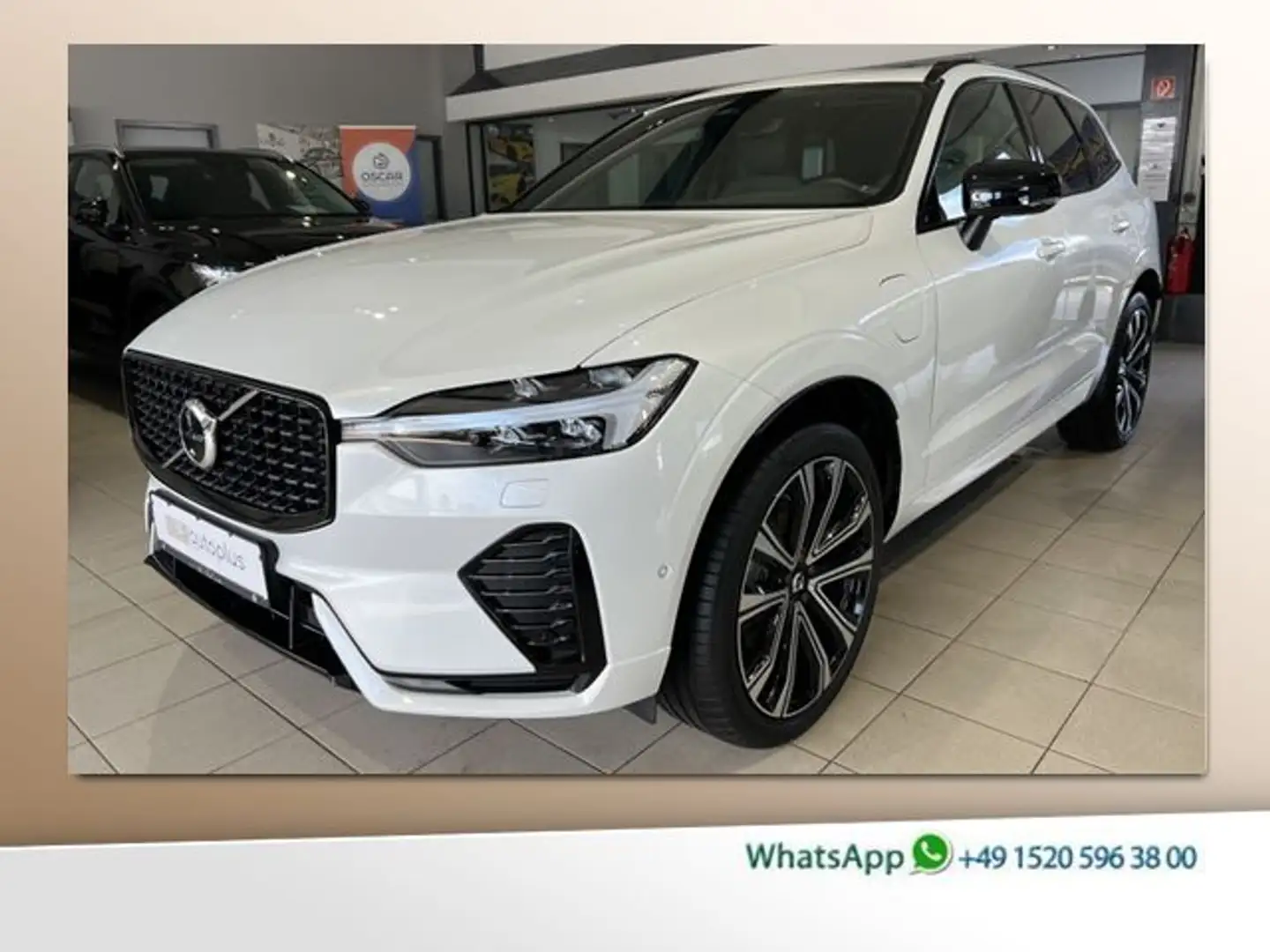 Volvo XC60 T6 R-Design Recharge AWD ACC AHK 360° LED Blanc - 1