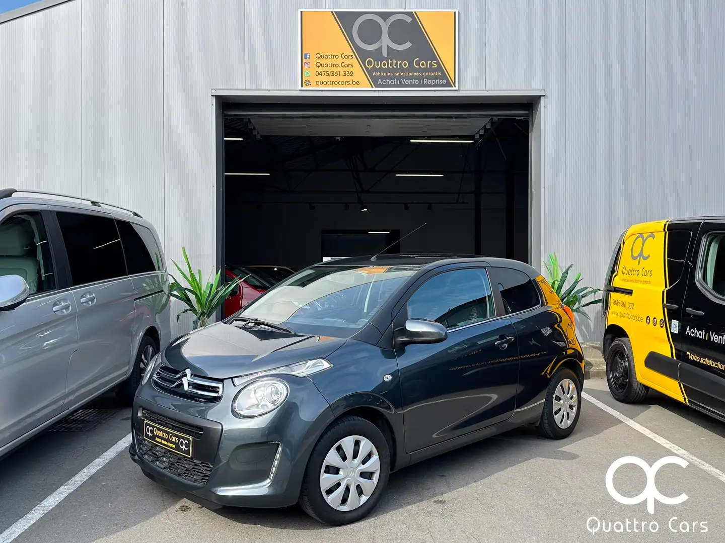 Citroen C1 1.0 VTi 19.000KM Grand écran - Car play - Clim Grau - 2