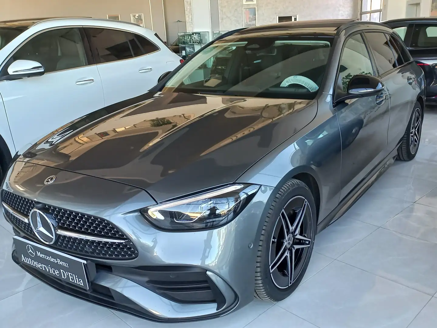 Mercedes-Benz C 220 d aut. MHEV S.W. AMG LINE PREMIUM PLUS-NIGHT ED. Gris - 1