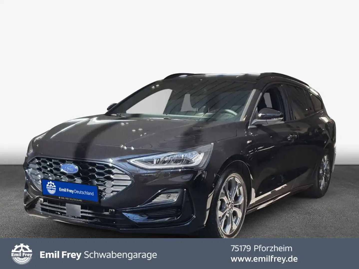 Ford Focus Turnier 1.0 EcoBoost Hybrid ST-LINE Schwarz - 1