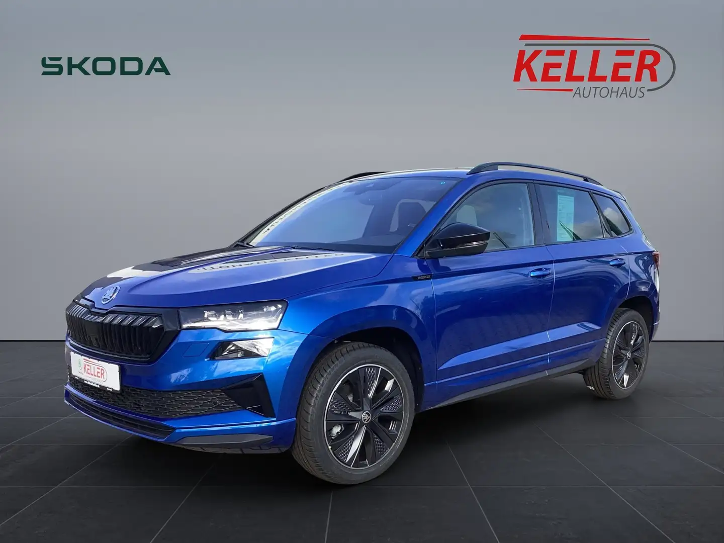 Skoda Karoq Karoq Sportline 1,5 TSI 110 kW 7-Gang automat. Azul - 1