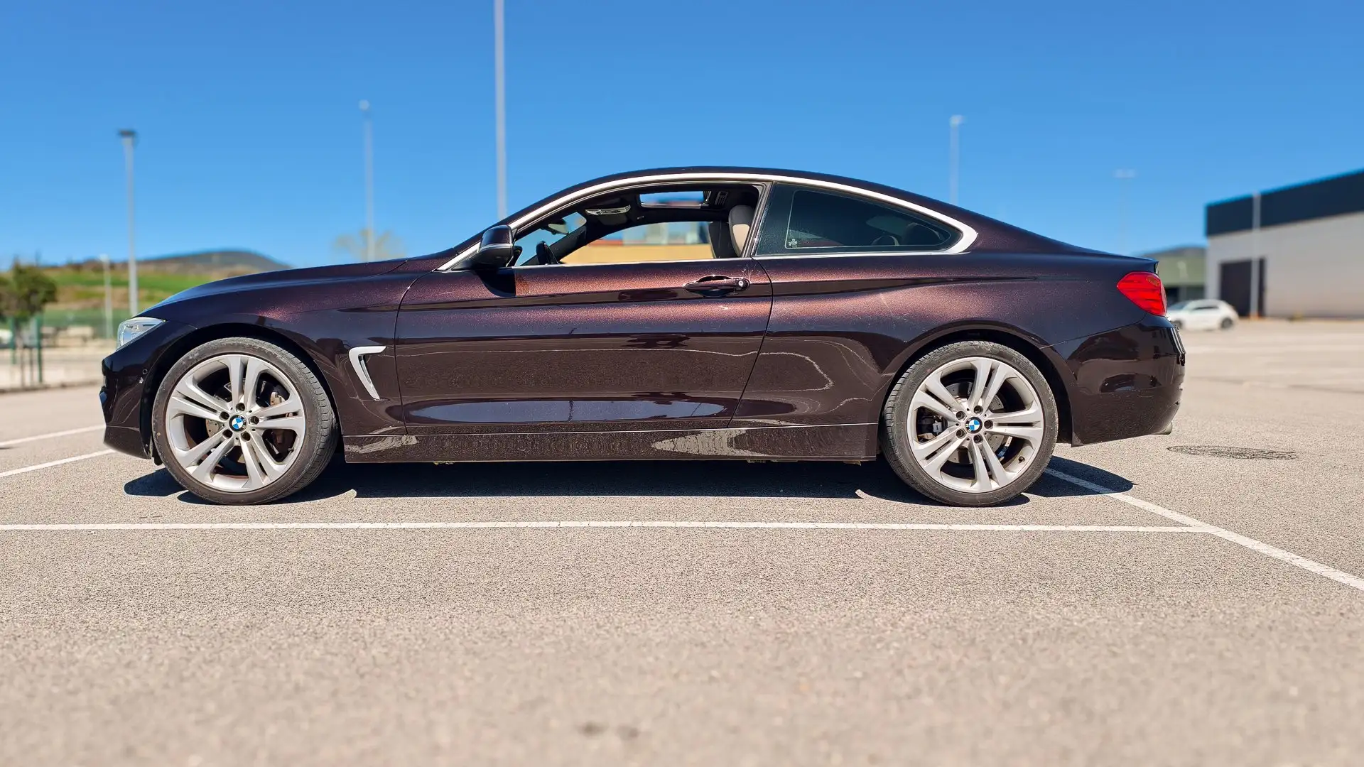 BMW 435 435dA+Coupé+xDrive+Modern Hnědá - 1