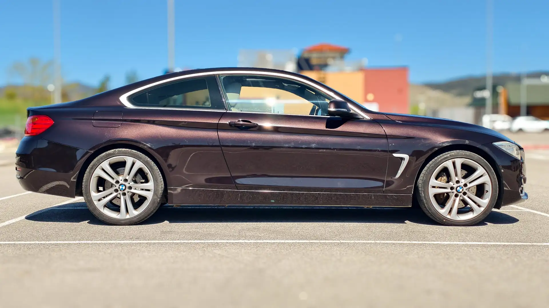 BMW 435 435dA+Coupé+xDrive+Modern Hnědá - 2