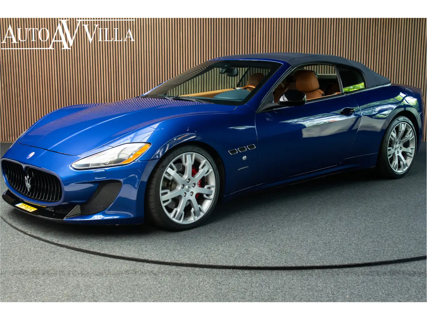 Maserati GranCabrio 4.7 | MC Stradale styling | Bose | Leder | Navi | plava - 1