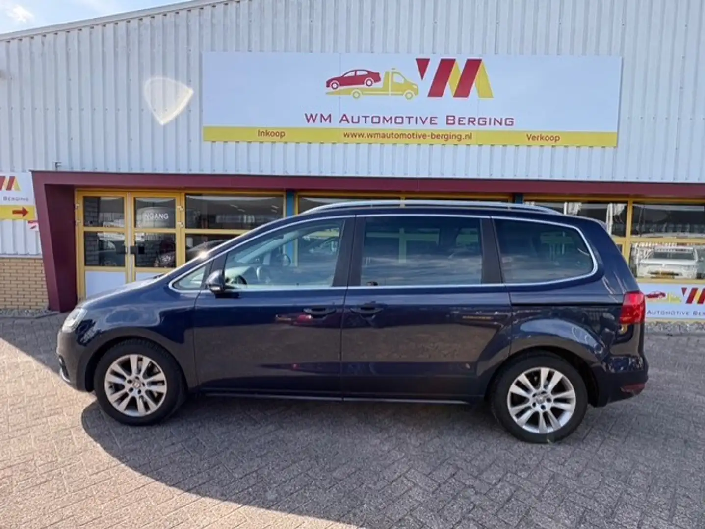 SEAT Alhambra 2.0 TSI Style 7p DSG LEDER PANARAMADAK Blau - 2