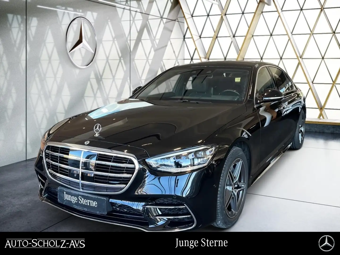 Mercedes-Benz S 350 d 4M L AMG Pano*Memory*Burm-3D*Sitzklima** Noir - 1