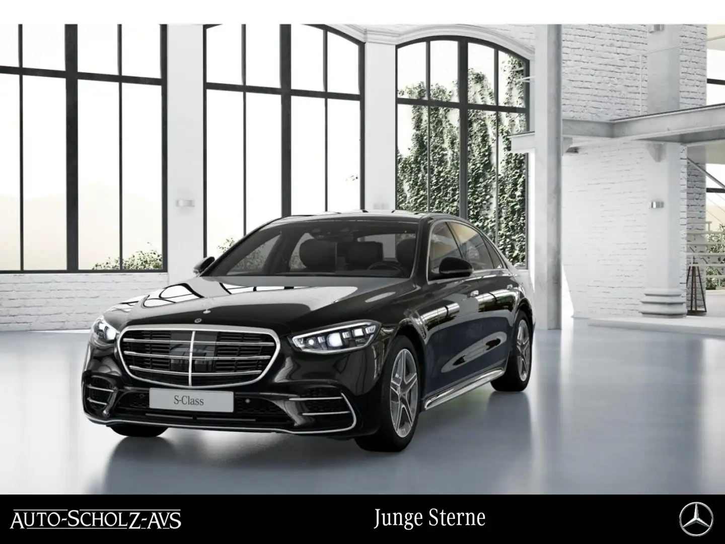 Mercedes-Benz S 350 d 4M L AMG Pano*Memory*Burm-3D*Sitzklima** Schwarz - 1