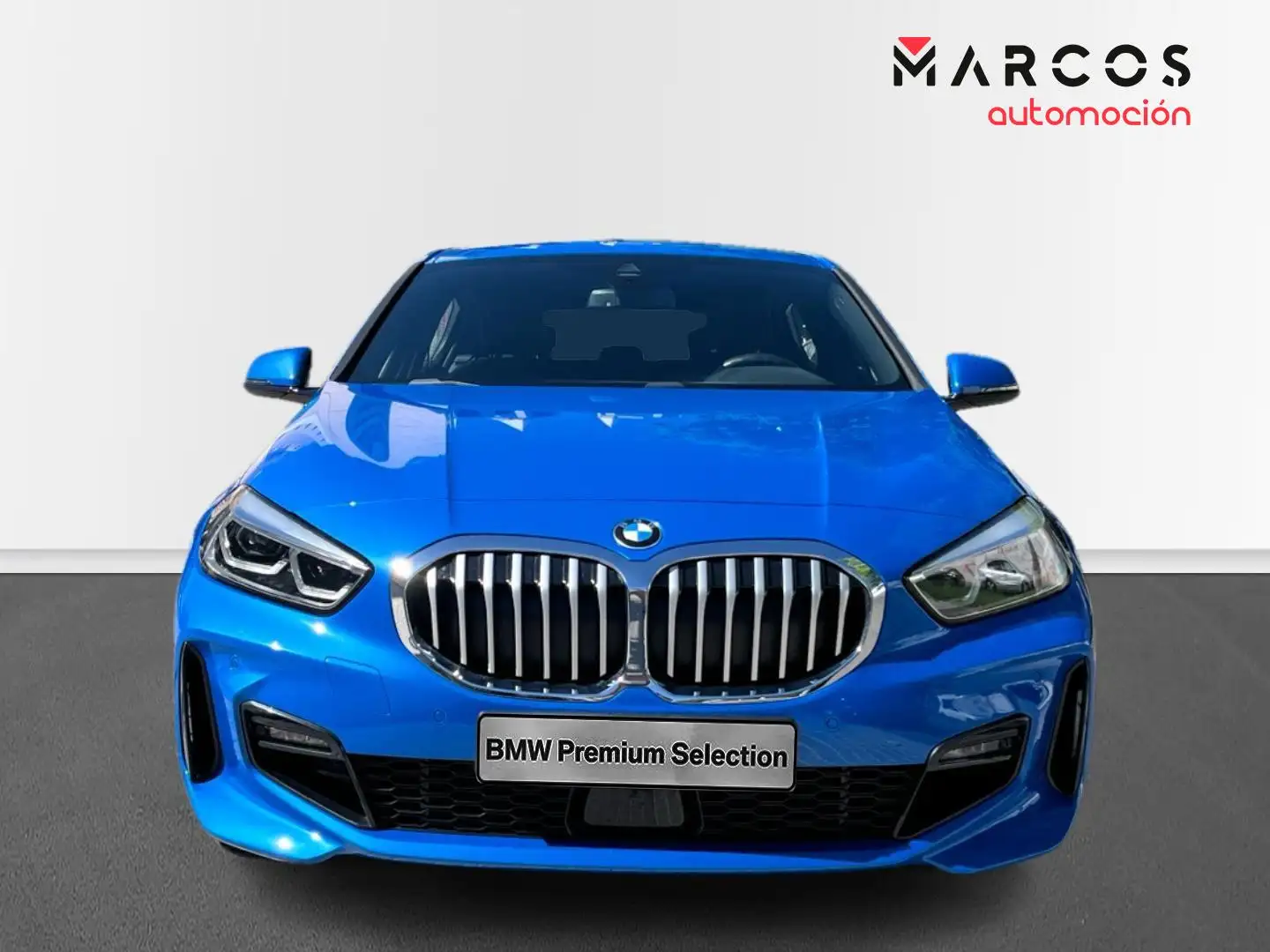 BMW 118 118d Bleu - 2