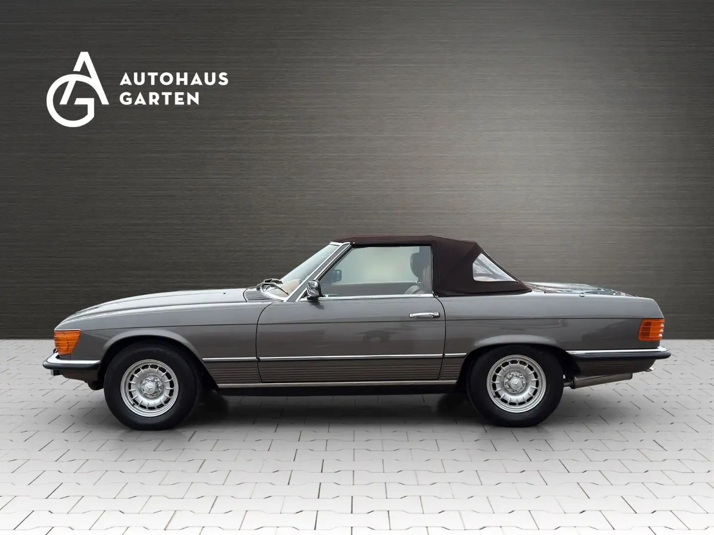 Mercedes-Benz SL 450 /W107/Leder/H-Zulassung/Scheckheft bei MB Grau - 2