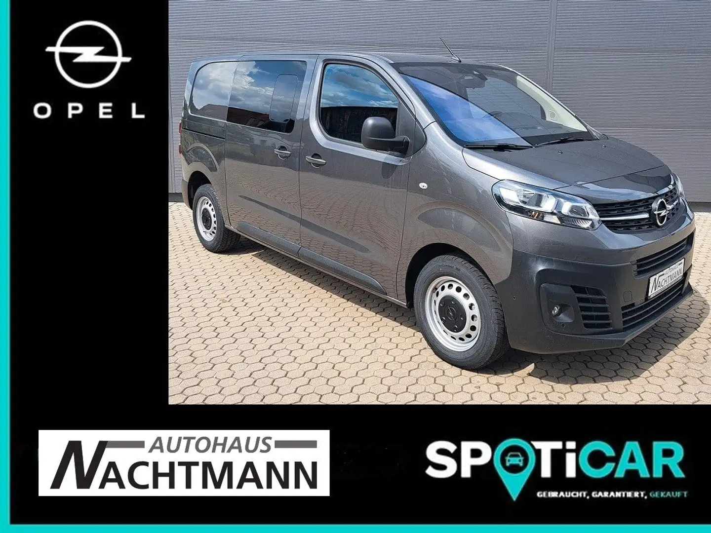 Opel Vivaro Kasten M, 3000kg, Anhängelast, Kamera Grau - 1