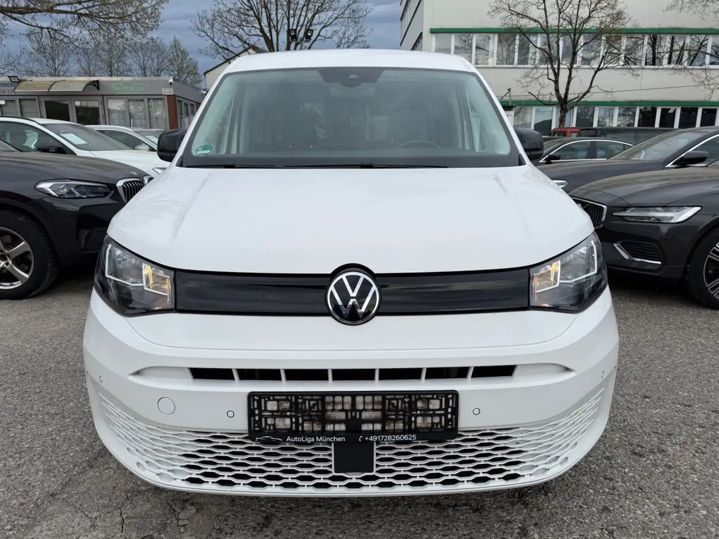 Volkswagen Caddy 2,0 TDI DSG Blanc - 2