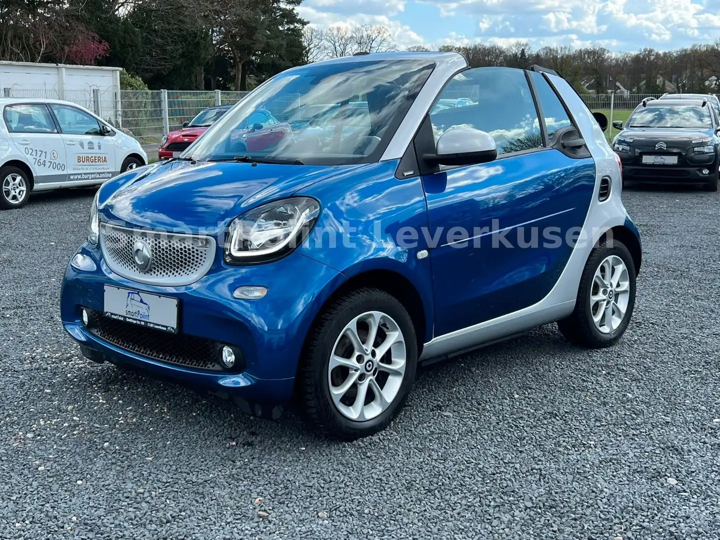 smart forTwo *ForTwo*Cabrio*90PS*Navi*Klima*Top*Zustand* Silber - 1
